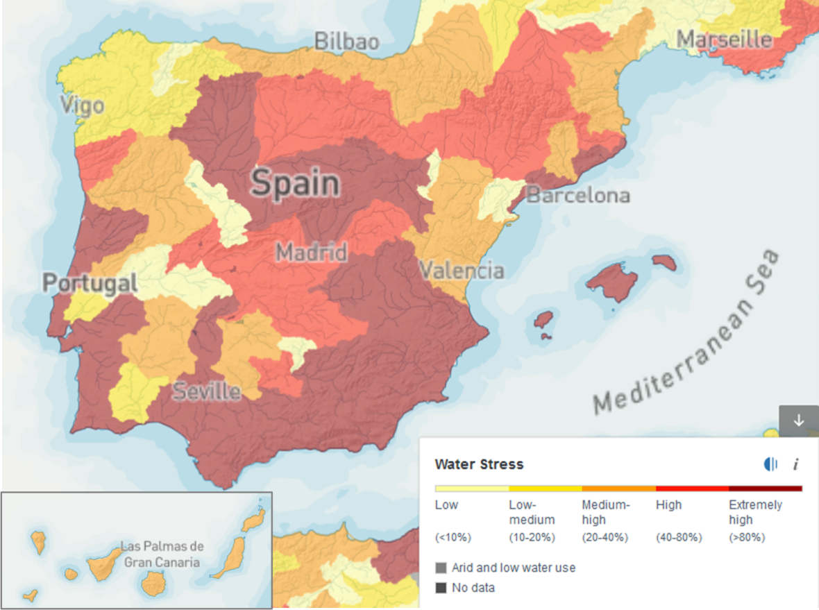 Spain Water Crisis Infographic